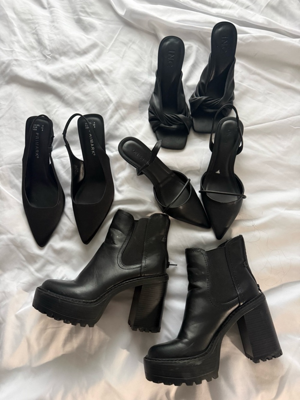 Black heels bundle